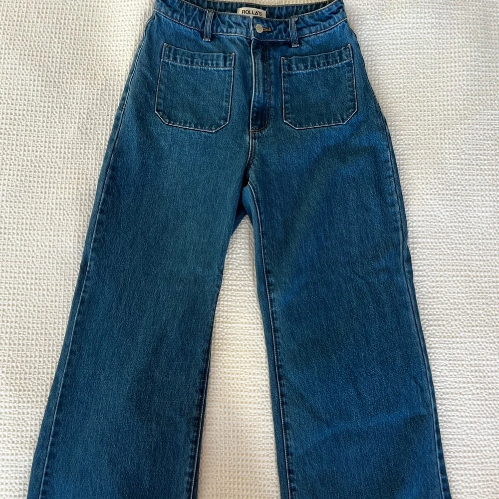 Rolla’s sailor jean in color Ashely Blue. - Picture 3 of 6